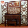 Mẫu phòng thờ đẹp gia tiên chất liệu gỗ sồi, bàn thờ gỗ hiện đại PT138