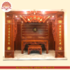 Mẫu phòng thờ đẹp - bàn thờ gỗ hiện đại - PT172
