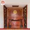 Mẫu phòng thờ đẹp - bàn thờ gỗ hiện đại - PT179