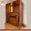 Mẫu phòng thờ đẹp - bàn thờ gỗ hiện đại - PT183