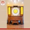 Mẫu phòng thờ đẹp - bàn thờ gỗ hiện đại - PT185