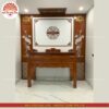 Mẫu phòng thờ đẹp - bàn thờ gỗ hiện đại - PT187