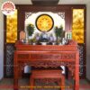 Mẫu phòng thờ đẹp - bàn thờ gỗ hiện đại - PT190
