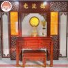 Mẫu phòng thờ đẹp - bàn thờ gỗ hiện đại - PT191