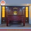 Mẫu phòng thờ đẹp - bàn thờ gỗ hiện đại - PT192