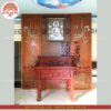 Mẫu phòng thờ đẹp - bàn thờ gỗ hiện đại - PT197