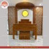 Mẫu phòng thờ đẹp - bàn thờ gỗ hiện đại - PT199