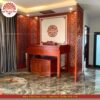Mẫu phòng thờ đẹp - bàn thờ gỗ hiện đại - PT203
