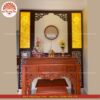 Mẫu phòng thờ đẹp - bàn thờ gỗ hiện đại - PT205