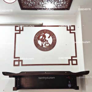Alternative view of Bàn Thờ Treo Tường Đẹp Thờ Phật - Gia Tiên - BTT19
